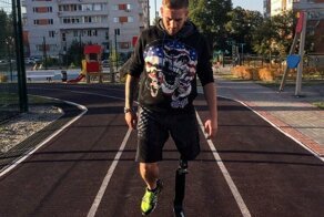 Парень из Курска потерял ногу и стал профессиональным спортсменом