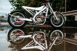 Black Cycles: кафе кросс Honda CRF450X