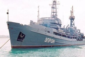 Экипаж спасательного судна ЧФ «Эпрон» завершил работы по подъёму самолёта
