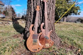 Две электрогитары из одной доски