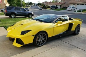Энтузиаст превратил Pontiac GTO в причудливый Lamborghini Aventador