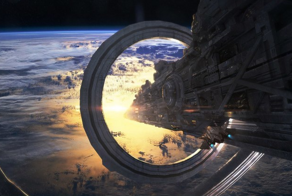 Цифровые научно-фантастические работы Лиама Фенга