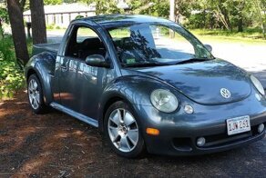 Теперь любой желающий может превратить свой VW Beetle в очаровательный пикап