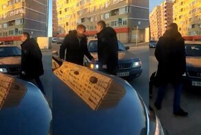 Положил одной левой! Дорожные разборки в Великих Луках