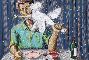 Картины из шнурков (9 фото)