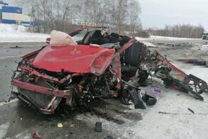 Авария дня. Фатальный обгон под Новосибирском