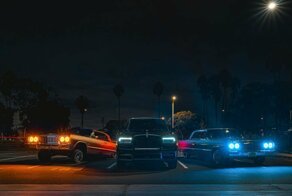 Rolls-Royce Cullinan Black Badge —  король ночи в Лос-Анджелесе