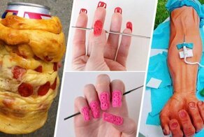 Люди у которых очень чесались руки, и они сделали нечто странное