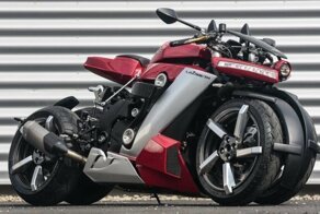 Lazareth LM 410 - сумасшедший четырехколесный мотоцикл с двигателем от Yamaha R1