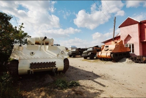 Танкодром в огороде (14 фото)