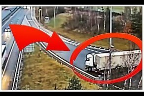 В Англии водителя грузовика арестовали на 6 месяцев за неправильный разворот