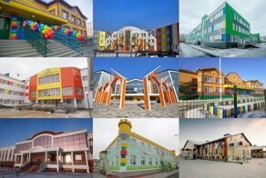 Детские сады и школы открытые в январе, феврале 2020 года