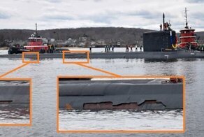 Стелс-покрытие» атомной субмарины США облезло после первого же похода