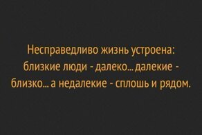 О жизни и из неё