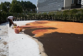 Огромный портрет (9 фото)