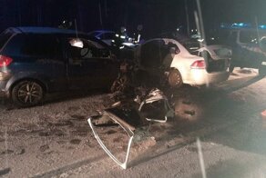 Авария дня. Под Северодвинском погиб водитель Volkswagen