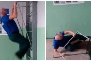 Подтягивания на турнике пошли не по плану