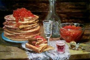 Глупый француз. Масленицей навеяло