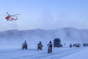 Байкальская миля 2020: фестиваль скорости на льду в Бурятии