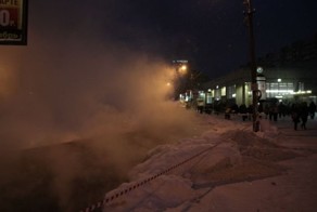 В Питере прорвало трубу (28 фото)
