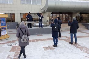 В Чите на митинг в поддержку президента РФ пришло восемь человек