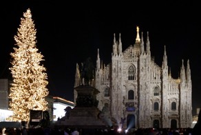 Фестиваль света в Милане (16 фото)