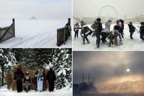 Зимние забавы (58 фото)