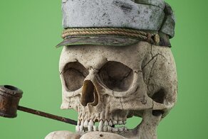 Как выглядели бы черепа мультяшных персонажей?