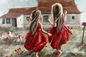 Мария Магдалена Остхейзен: художница, рисующая собственное счастье