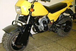 ЗИД "Тарзан" — мотоцикл с двумя ведущими колёсами, созданный для покорения Эльбруса