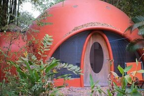 Строительство из газобетона: дешевый купольный дом своими руками