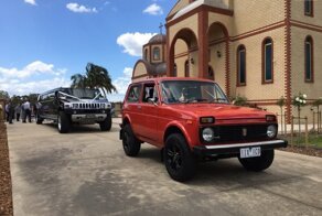 Lada Niva Deluxe 1996 с правым рулем из Австралии