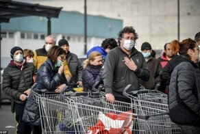 Италия закрыла все магазины, и хочет ввести возрастное ограничение на лечение коронавируса