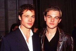 15 фото, которые подтверждают, что Брэд Питт и Леонардо ДиКаприо друзья – не разлей вода