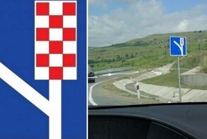 Что за странный знак и для чего он нужен на дороге?