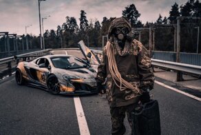 McLaren 650S превратили в автомобиль для сталкера из зоны отчуждения ЧАЭС