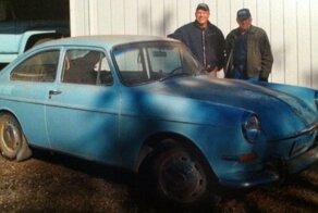 Американец выкупил и восстановил отцовский Volkswagen Type 3 1967 года