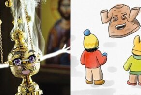 Весёлое Кадильце увидеть не хотите ли: в интернете обсуждают православный комикс