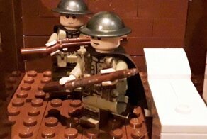 Два брата воссоздали трейлер к фильму "1917" из Лего