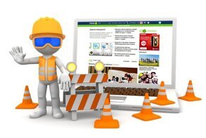 Технические работы на сайте