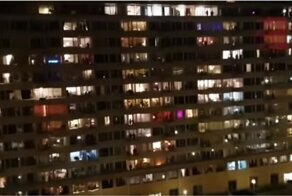 Балконный рейв в Амстердаме