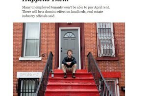 Нью-Йорк: 40% не смогут оплатить аренду хаты уже в ЭТОМ месяце