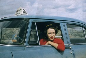 Из-за бугра. Интересные исторические фотографии. часть 7. Америка 50-х в цвете