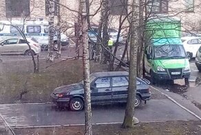 Авария дня. ГАЗель задавила пенсионерку в Петербурге