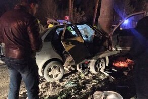 Авария дня. Последняя попытка молодого парня скрыться от сотрудников ГИБДД