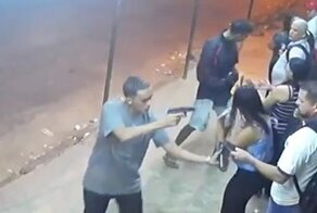 В Бразилии преступник потерял сознание во время ограбления