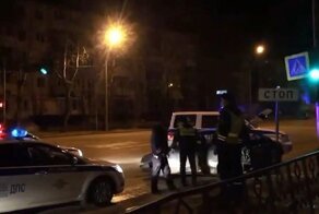 В Сыктывкаре нетрезвый подросток за рулем ВАЗа уходил от полицейских задним ходом