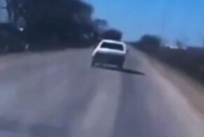 Авария дня. Момент смертельного ДТП в Дагестане