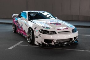 Nissan Silvia S15 - Королева Дрифта