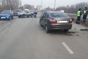 В Татарстане из-за грубого нарушение ПДД "Гранта" перевернулась на крышу